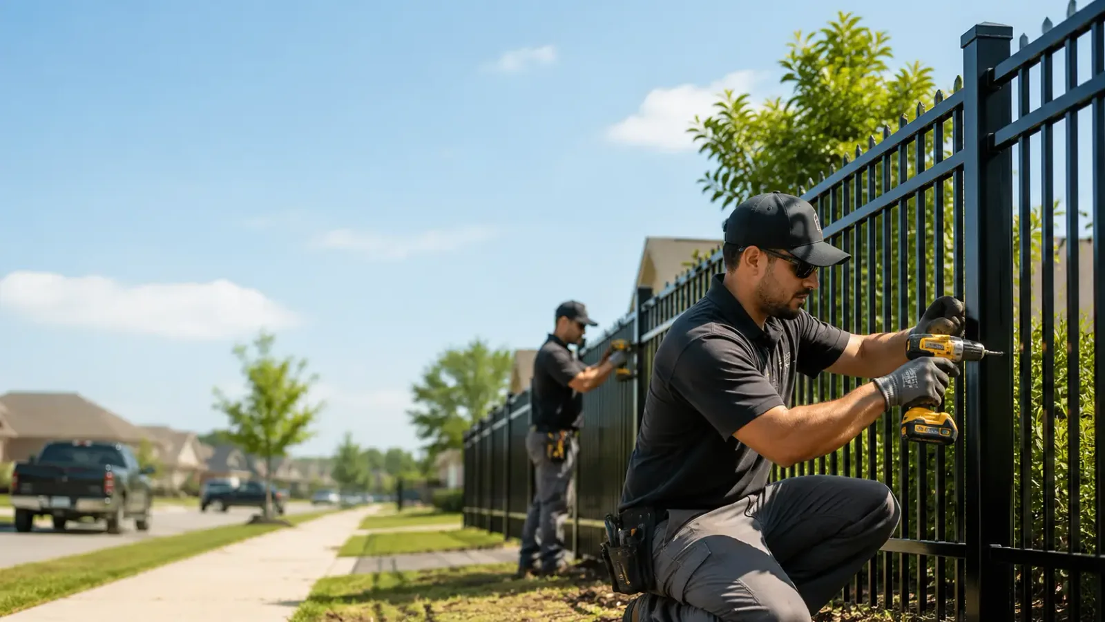 Metal Fence Installation in Nebo, KY